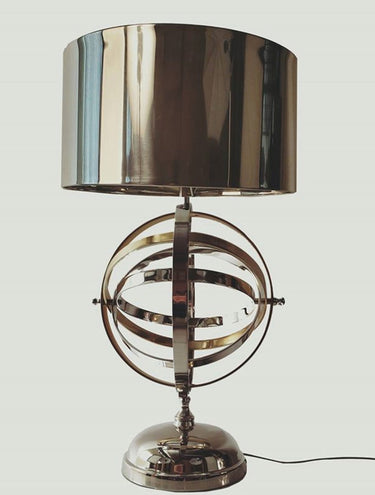 Armillary Sphere Aluminum Table Lamp